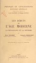 Télécharger le livre :  Les débuts de l'âge moderne : la Renaissance et la Réforme