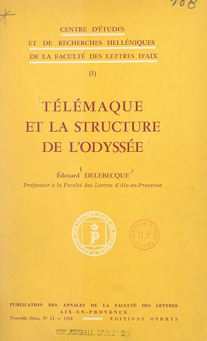 Téléchargez le livre :  Télémaque et la structure de l'Odyssée