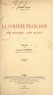 Télécharger le livre :  La Comédie française