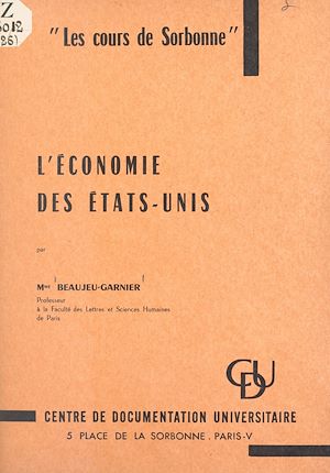 Téléchargez le livre :  L'économie des États-Unis