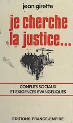 Download this eBook Je cherche la justice