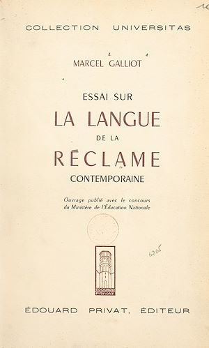Download the eBook: Essai sur la langue de la réclame contemporaine