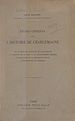 Télécharger le livre :  Études critiques sur l'histoire de Charlemagne