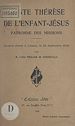 Télécharger le livre :  Sainte Thérèse de l'Enfant-Jésus, patronne des missions