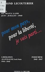 Télécharger le livre :  Pour mon pays, pour la liberté, je suis parti...