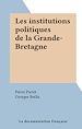 Télécharger le livre :  Les institutions politiques de la Grande-Bretagne