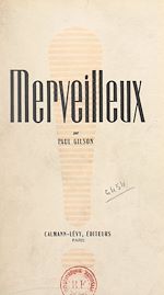 Télécharger le livre :  Merveilleux