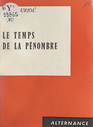 Download the eBook: Le temps de la pénombre