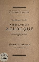 Télécharger le livre :  Un défenseur du Roi, André-Arnoult Aclocque