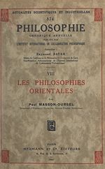 Télécharger le livre :  Les philosophies orientales