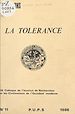 Télécharger le livre :  La tolérance