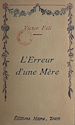 Télécharger le livre :  L'erreur d'une mère