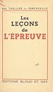 Télécharger le livre :  Les leçons de l'épreuve