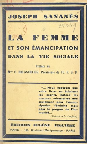 Téléchargez le livre :  La femme et son émancipation dans la vie sociale