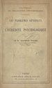 Télécharger le livre :  Les problèmes généraux de l'hérédité psychologique