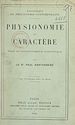 Télécharger le livre :  Physionomie et caractère