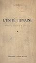 Télécharger le livre :  L'unité humaine