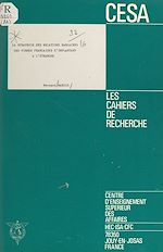 Télécharger le livre :  La stratégie des relations bancaires des firmes françaises s'implantant à l'étranger