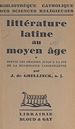 Télécharger le livre :  Littérature latine au Moyen Âge