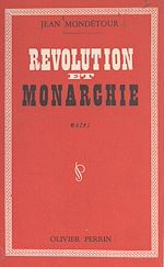 Télécharger le livre :  Révolution et monarchie