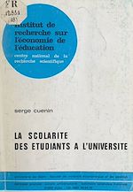 Télécharger le livre :  La scolarité des étudiants à l'université