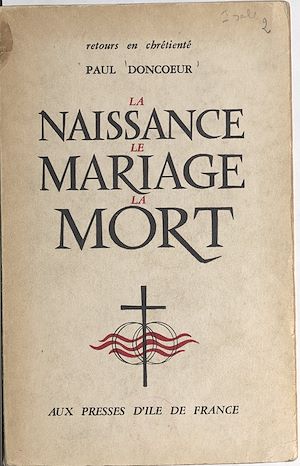 Téléchargez le livre :  La naissance, le mariage, la mort