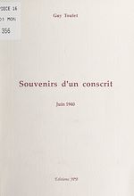 Télécharger le livre :  Souvenirs d'un conscrit