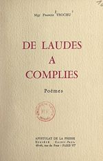 Télécharger le livre :  De laudes à complies