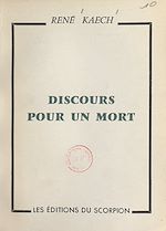 Download this eBook Discours pour un mort