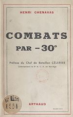 Télécharger le livre :  Combats par moins 30°