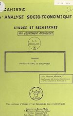 Télécharger le livre :  Transport et stratégie nationale de développement