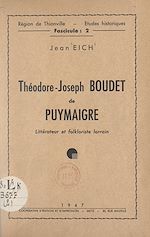 Télécharger le livre :  Théodore-Joseph Boudet de Puymaigre
