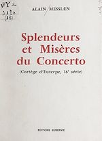 Télécharger le livre :  Cortège d'Euterpe (16). Splendeurs et misères du concerto