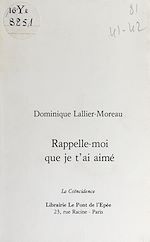Download this eBook Rappelle-moi que je t'ai aime´