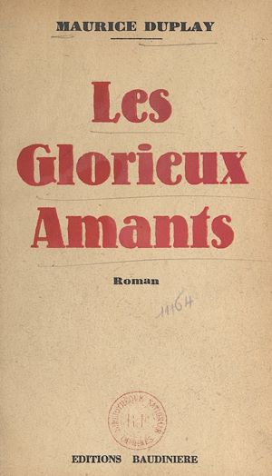 Téléchargez le livre :  Les glorieux amants
