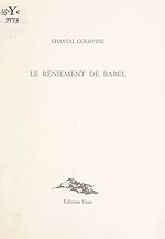 Télécharger le livre :  Le reniement de Babel