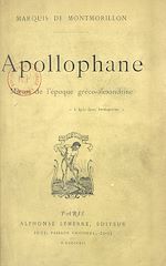 Télécharger le livre :  Apollophane