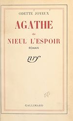 Télécharger le livre :  Agathe de Nieul l'Espoir