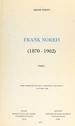 Télécharger le livre :  Frank Norris, 1870-1902 (1)