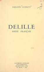 Télécharger le livre :  Delille