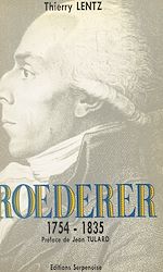 Télécharger le livre :  Roederer, 1754-1835