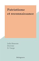 Télécharger le livre :  Patriotisme et reconnaissance