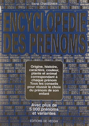 Download the eBook: Encyclopédie des prénoms