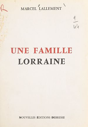Download the eBook: Une famille Lorraine