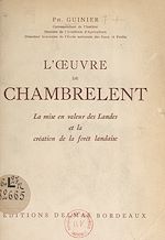 Télécharger le livre :  L'œuvre de Chambrelent
