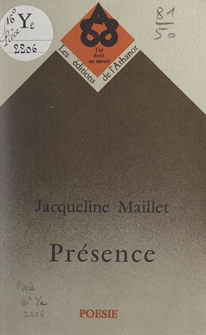 Téléchargez le livre :  Présence