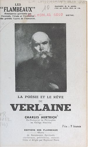 Téléchargez le livre :  La poésie et le rêve de Verlaine