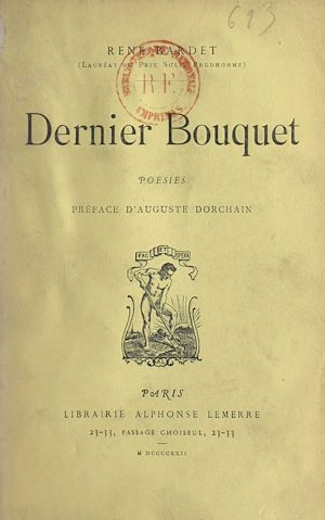 Téléchargez le livre :  Dernier bouquet