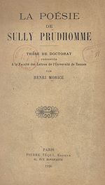 Télécharger le livre :  La poésie de Sully-Prudhomme