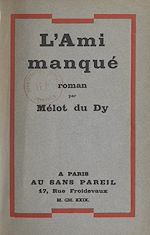 Télécharger le livre :  L'ami manqué